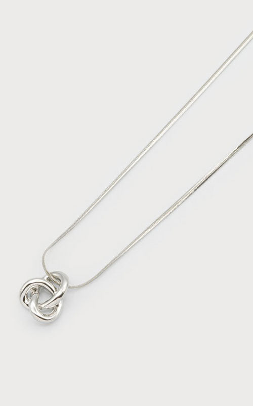 Celtic Knot Necklace, silver