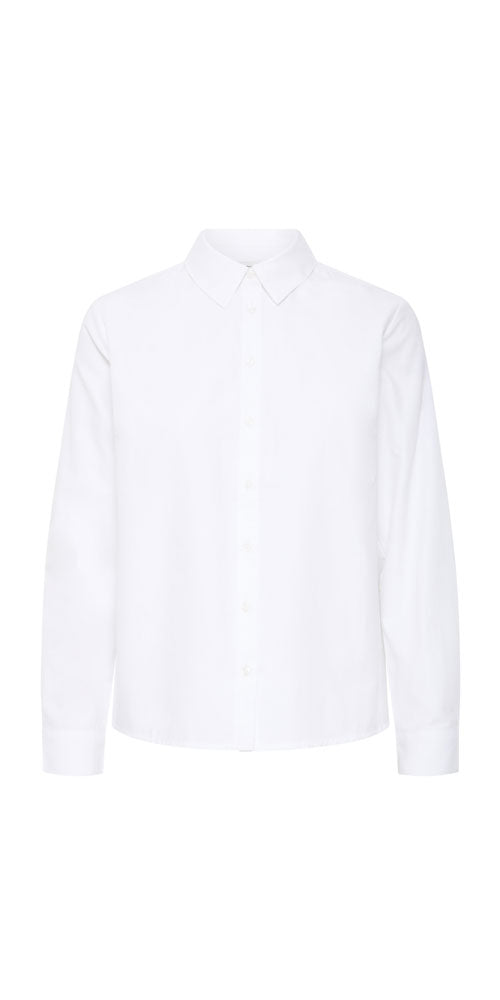 B.Young Button Up Shirt, white