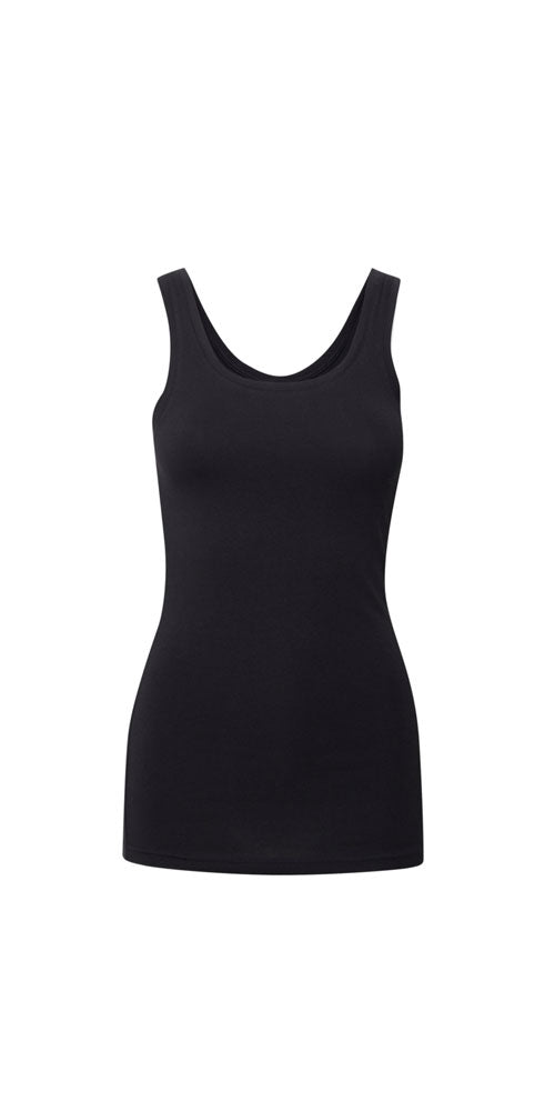 B.Young Fitted Tank, black