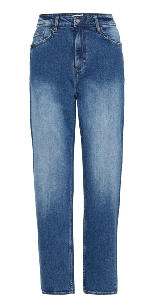 B.Young High Waist Relaxed Jeans