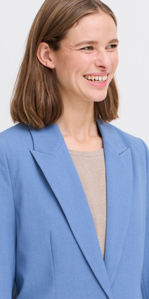 B.Young Relaxed Fit Blazer, blue