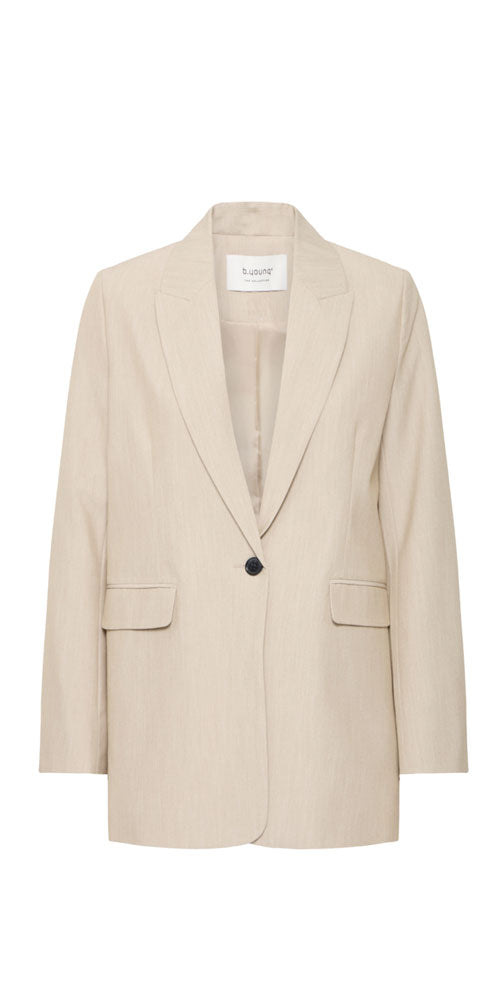 B.Young Relaxed Fit Blazer, hummus