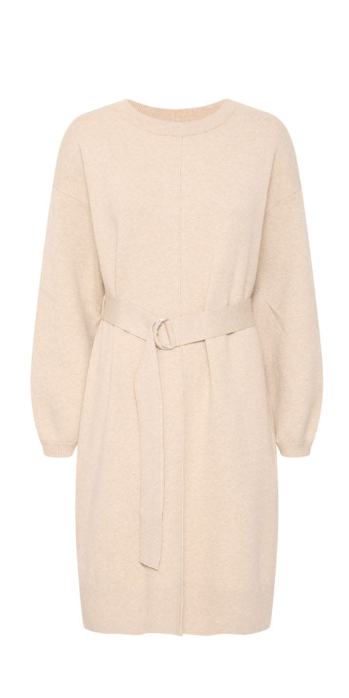 B.Young Otari Knit Dress, tan