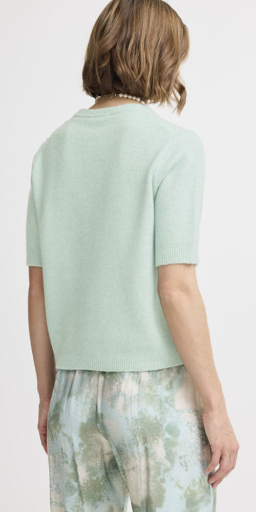 B.Young Pearl Embellished Sweater