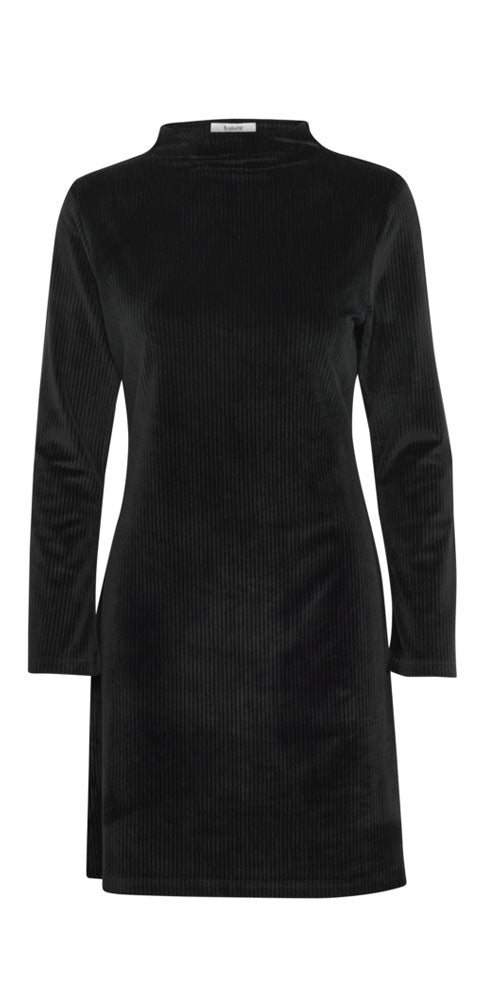 B.Young Velour Dress, black