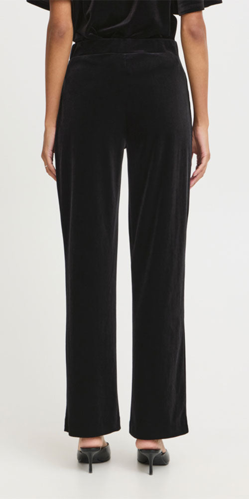 B.Young Velvet Pants, black