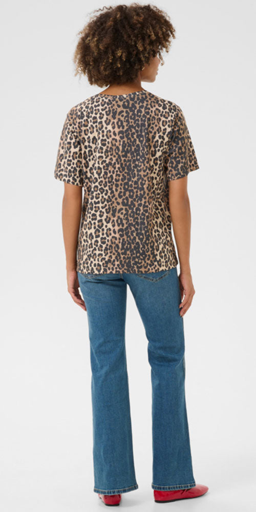 Culture Cotton Leopard Tee