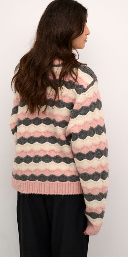 Culture Geo Stripe Sweater