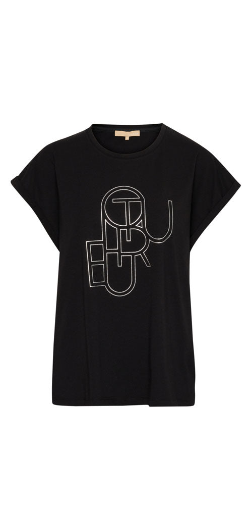 Culture Logo Tee, black