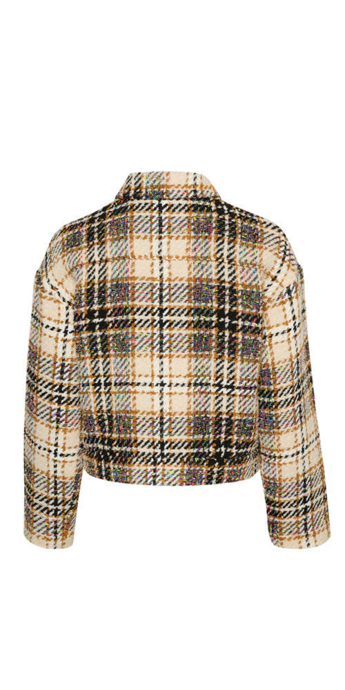 Culture Plaid Bouclé Jacket