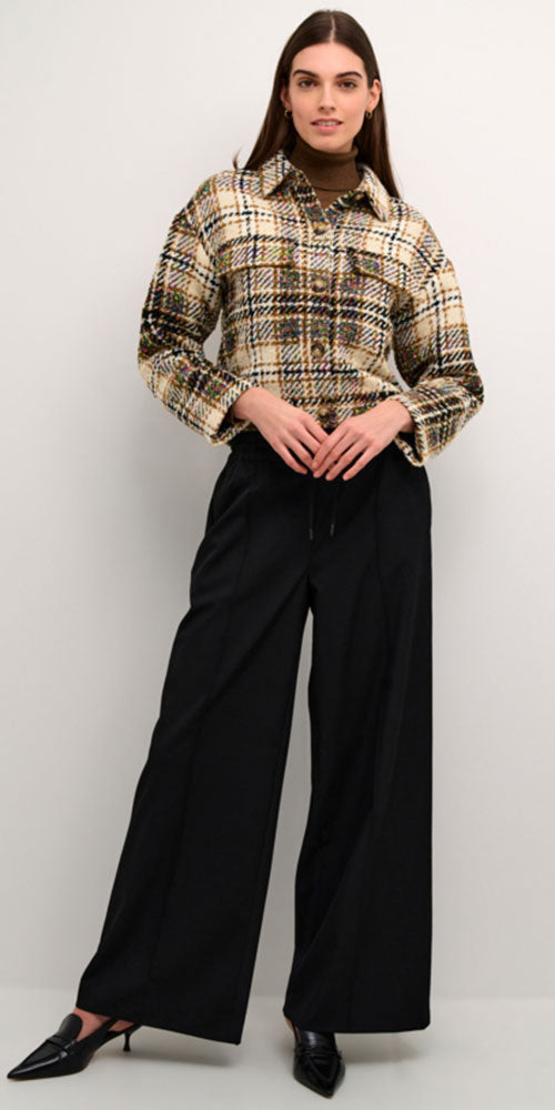 Culture Plaid Bouclé Jacket