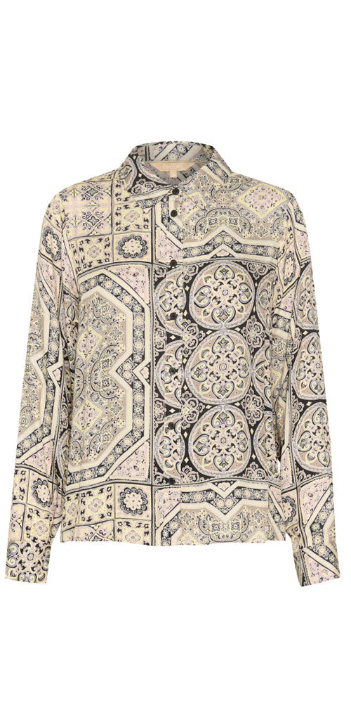 Culture Tile Print Shirt