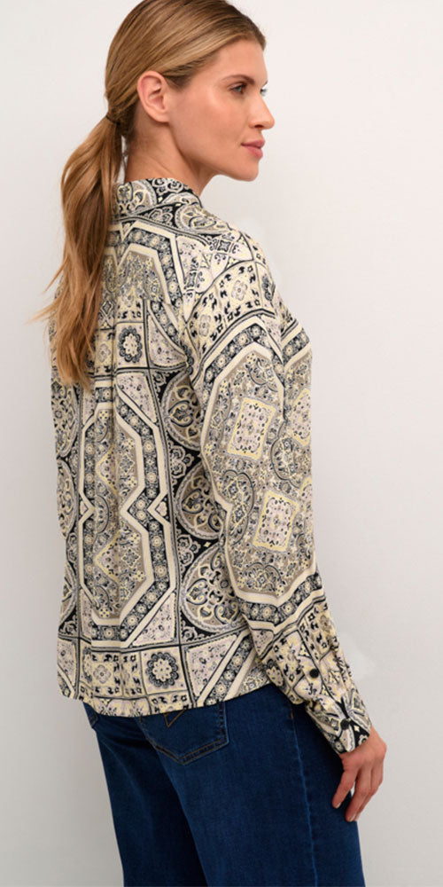 Culture Tile Print Shirt