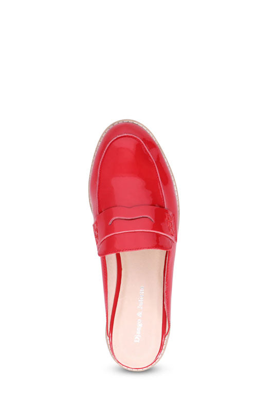 Django & Juliette Olmm, red patent