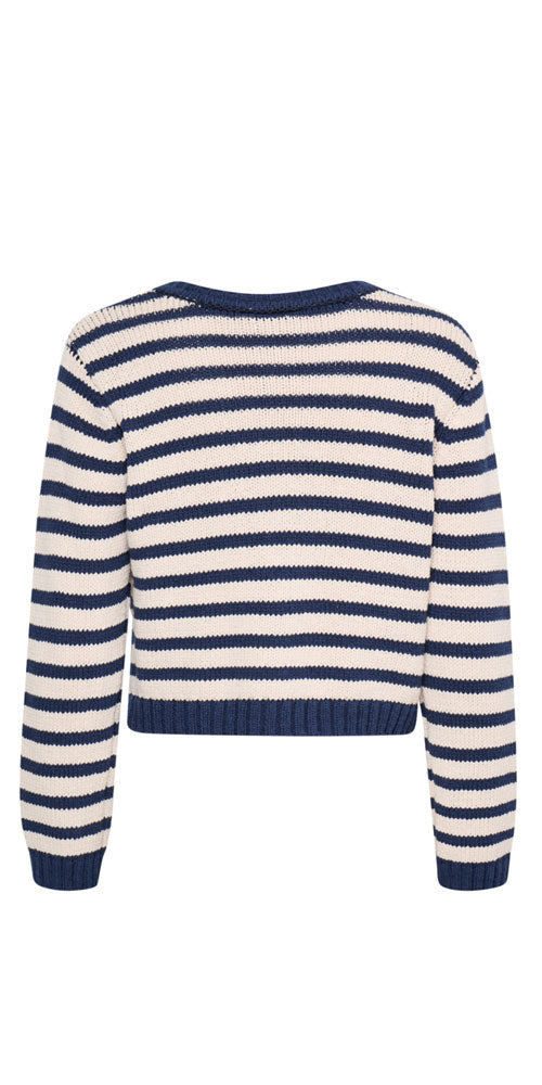 Fransa Belinda Cardy, navy stripe