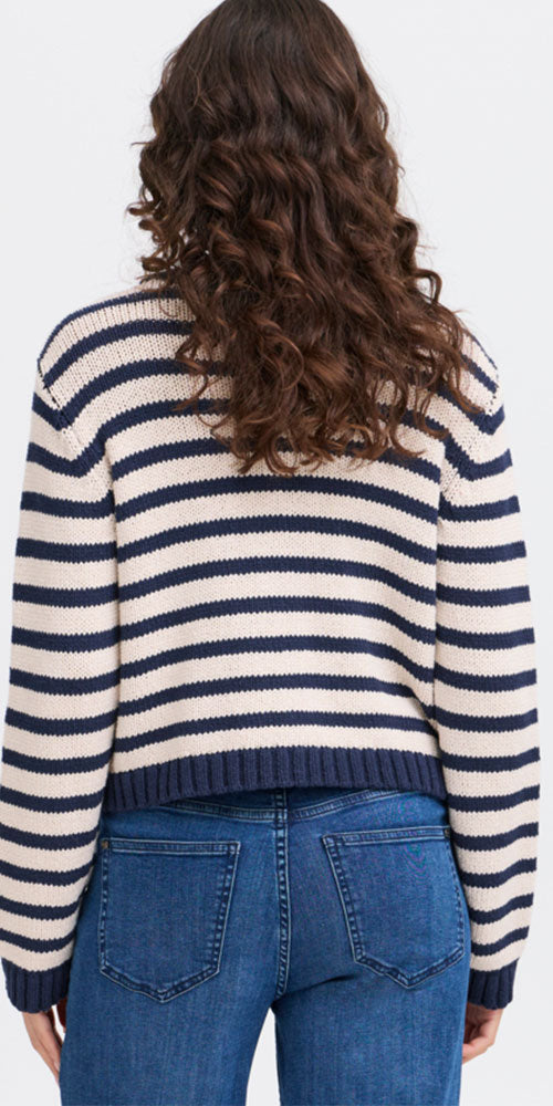 Fransa Belinda Cardy, navy stripe