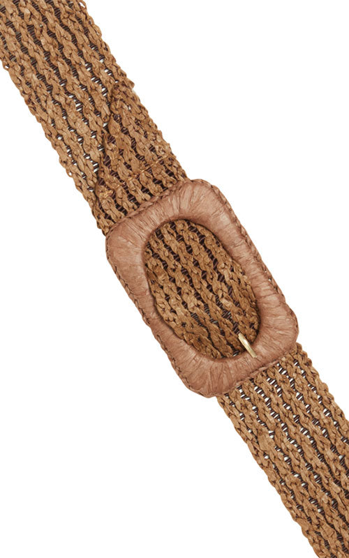 Ichi Raffia Belt