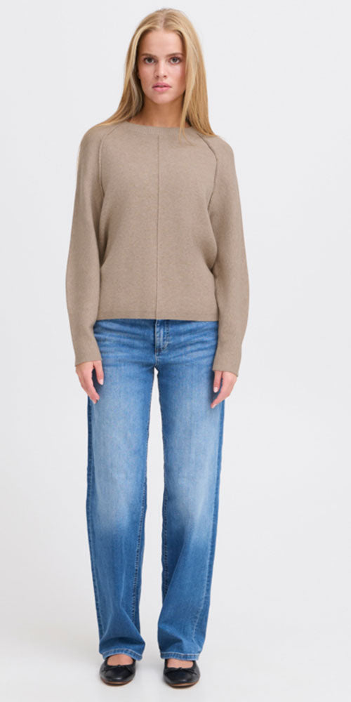 Ichi Seamed Sweater