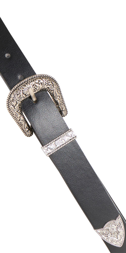 Ichi Western Belt, black