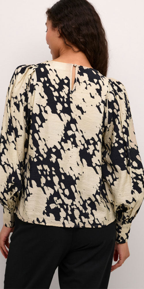 Kaffe Silk Effect Blouse