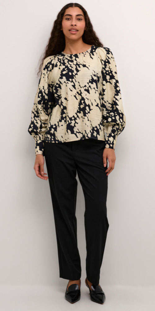 Kaffe Silk Effect Blouse