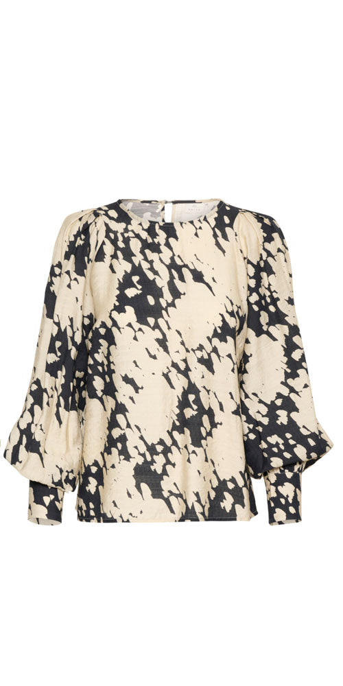 Kaffe Silk Effect Blouse