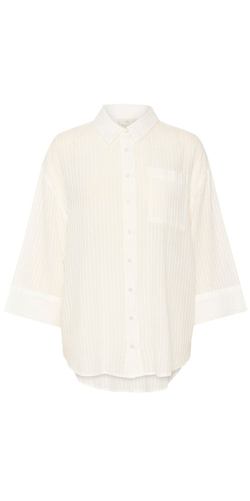 Kaffe Striped Cotton Shirt