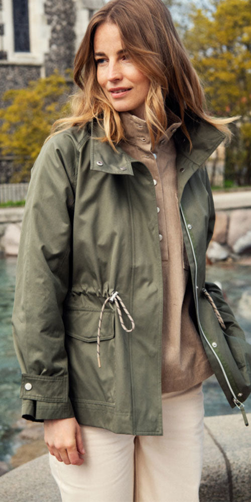 Saint Tropez Cinchable Anorak