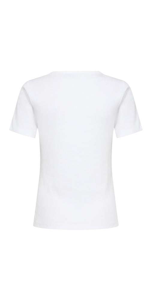 Saint Tropez Fitted Tee, white