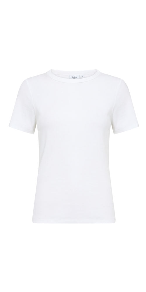 Saint Tropez Fitted Tee, white