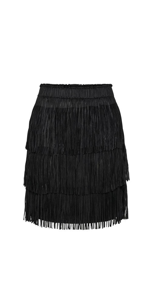 Soaked Fringe Skirt