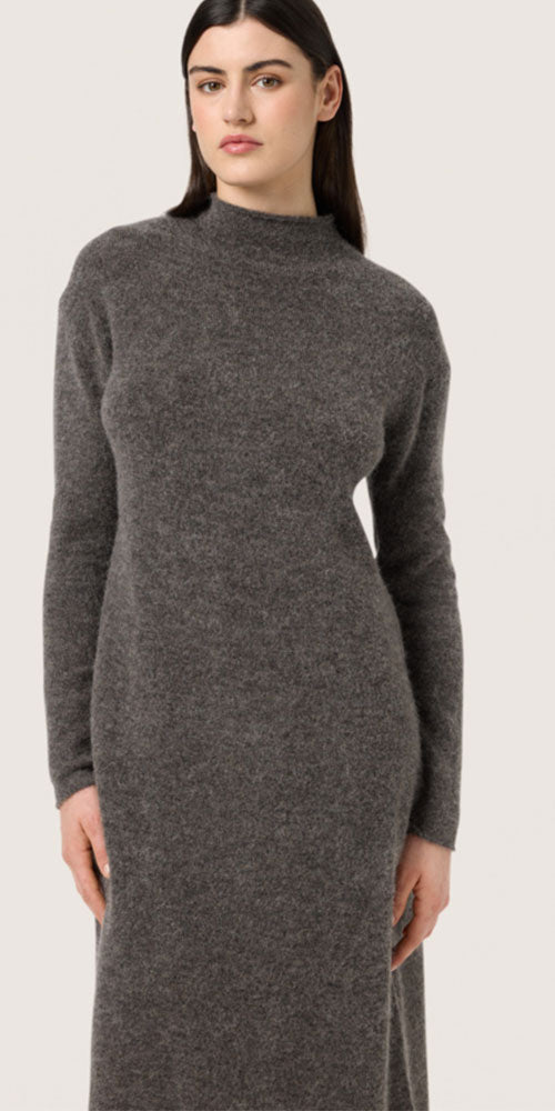 Soaked Wool Blend Sweater Dress