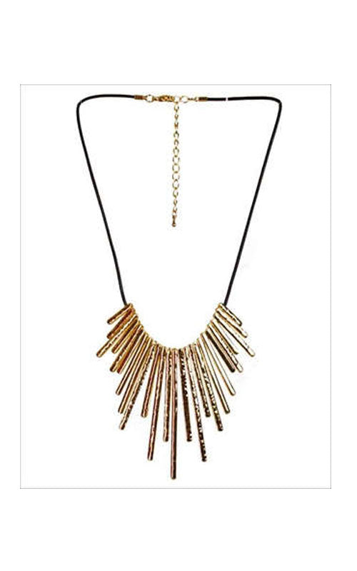 Starburst Necklace, gold