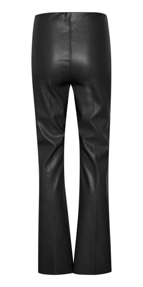 Ponte Leather Bootcut Pant